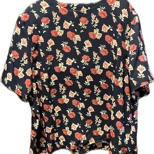 Vintage Maggie Lawrence Collection top 100% polyester plus size 26/28